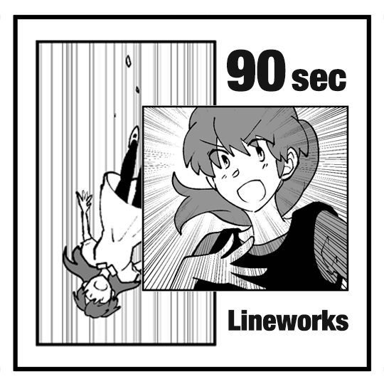 90 seconds to learn how to use lineworks effectively in manga
