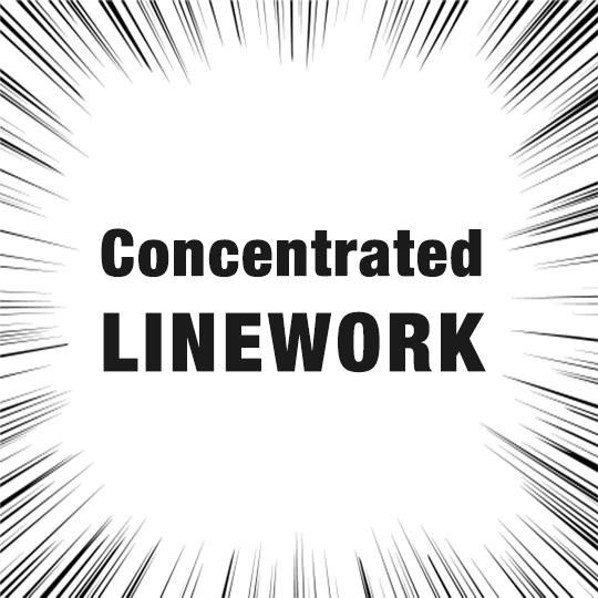 90 seconds to learn how to draw a concentrated linework